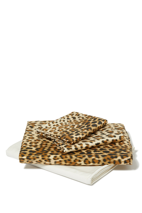 Tiger Leopard Bed Set